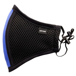 Barcode Berlin Mask Masque Filtrant D12 LIEUTENANT SKYLE Noir et Bleu